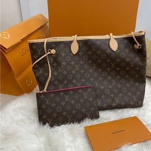 Neverfull GM receipt included